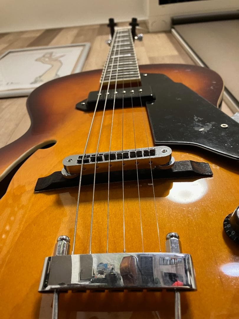 Grote フルアコ ギター ペグ GOTOH 交換 美品