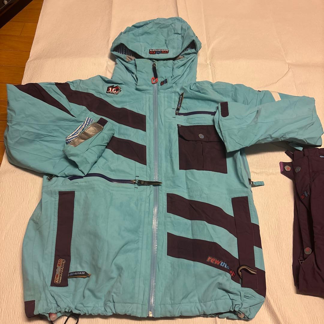 REWのスノーボードウェアセット