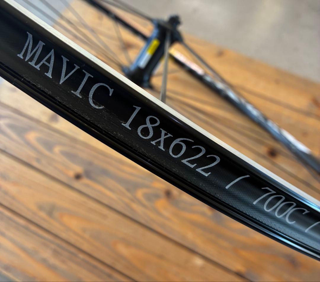 【新品未使用】Mavic AksiumONEクリンチャー　リムブレーキ