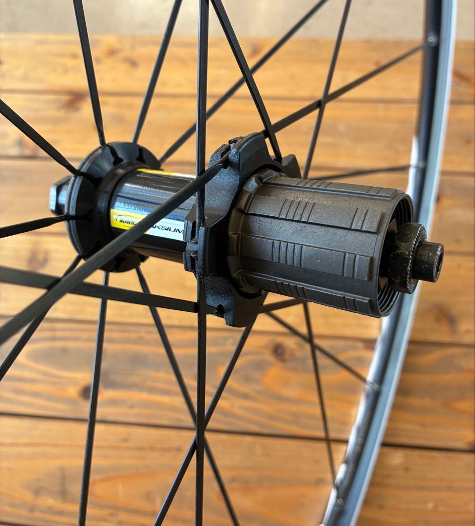 【新品未使用】Mavic AksiumONEクリンチャー　リムブレーキ