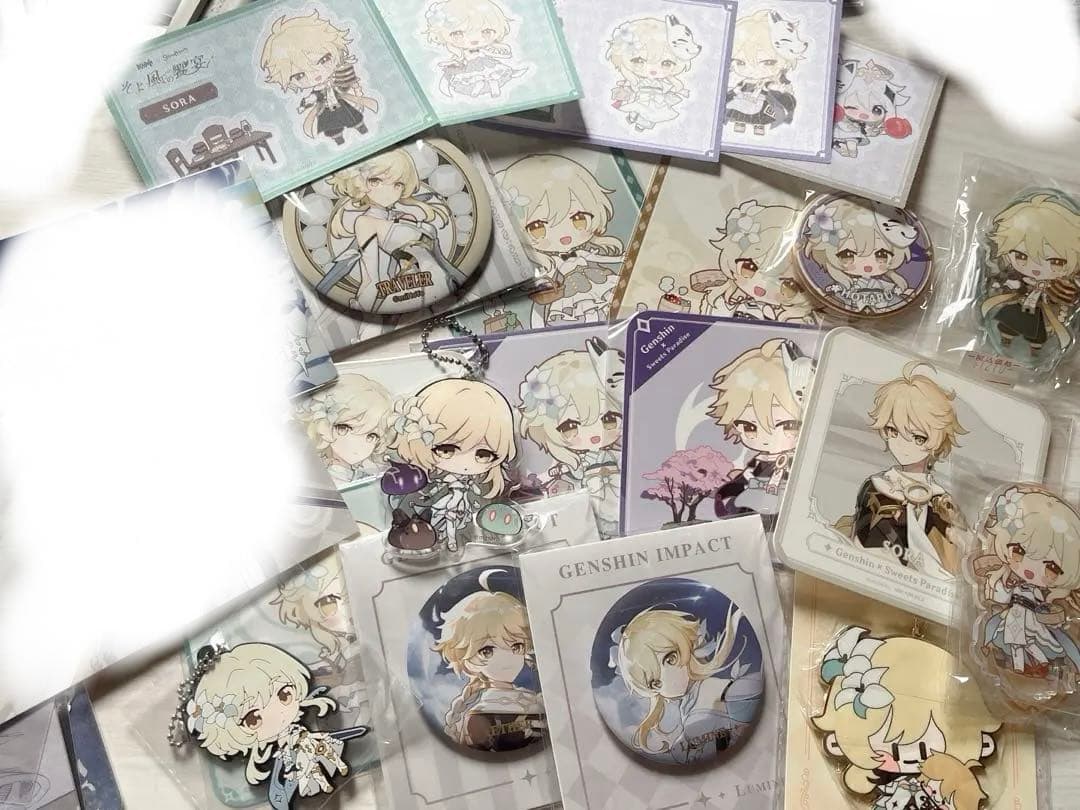 原神 旅人 旅行者 グッズ まとめ スイパラ