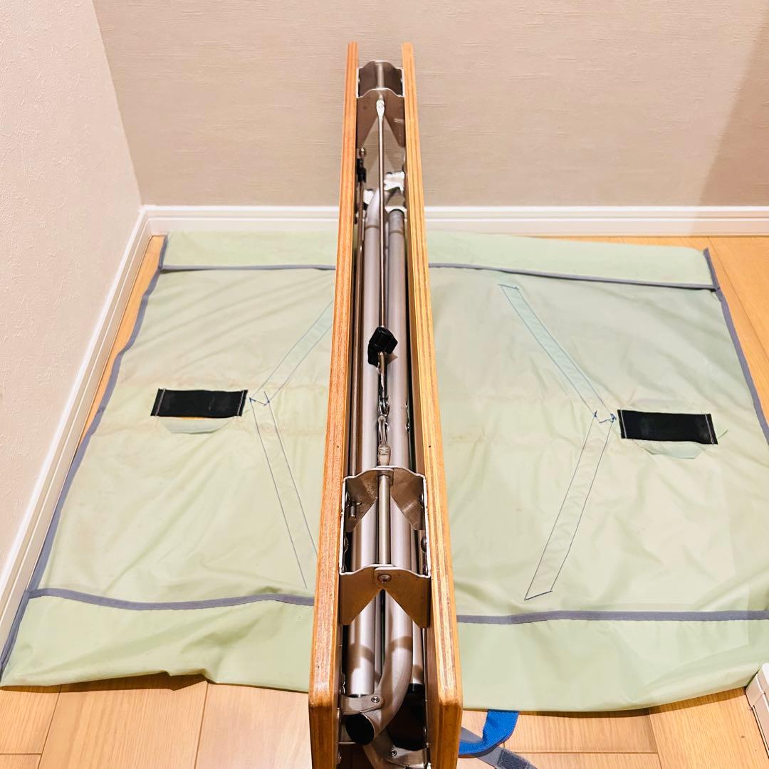 【希少廃盤品】 【最終価格】スノーピーク　ワンアクションテーブル　シナベニヤ天板