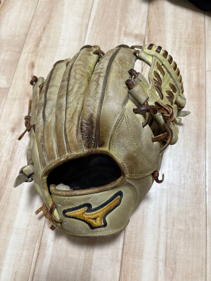 ミズノプロ 軟式内野用グラブ即使用可／セカンド・ショート・サード対応 即発送可