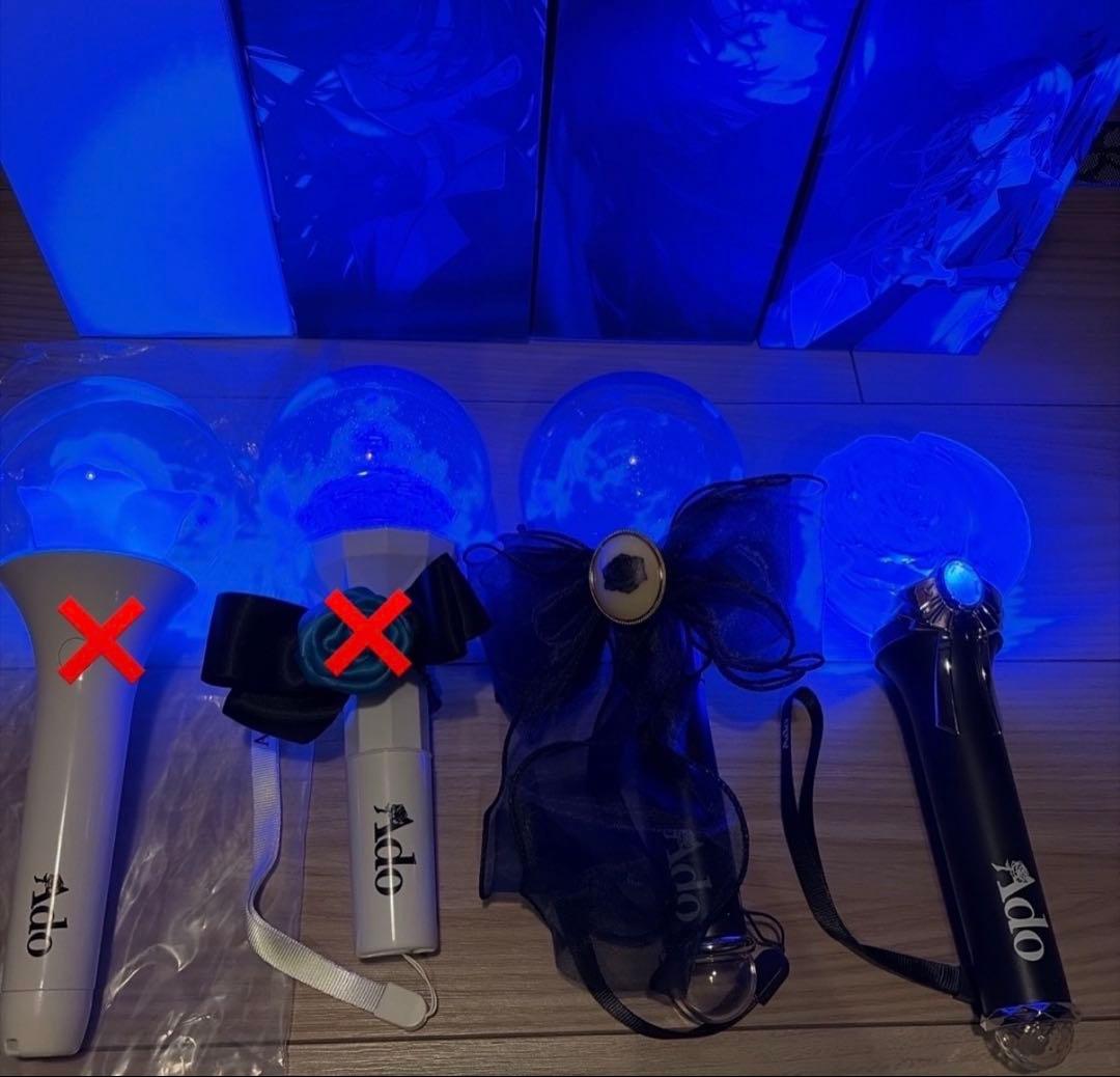 Ado ペンライト　リボン付