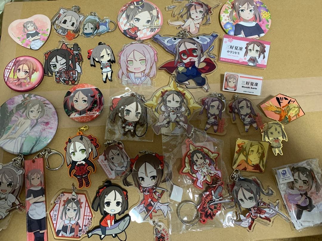 【結城友奈は勇者である】三好夏凜グッズ　まとめて