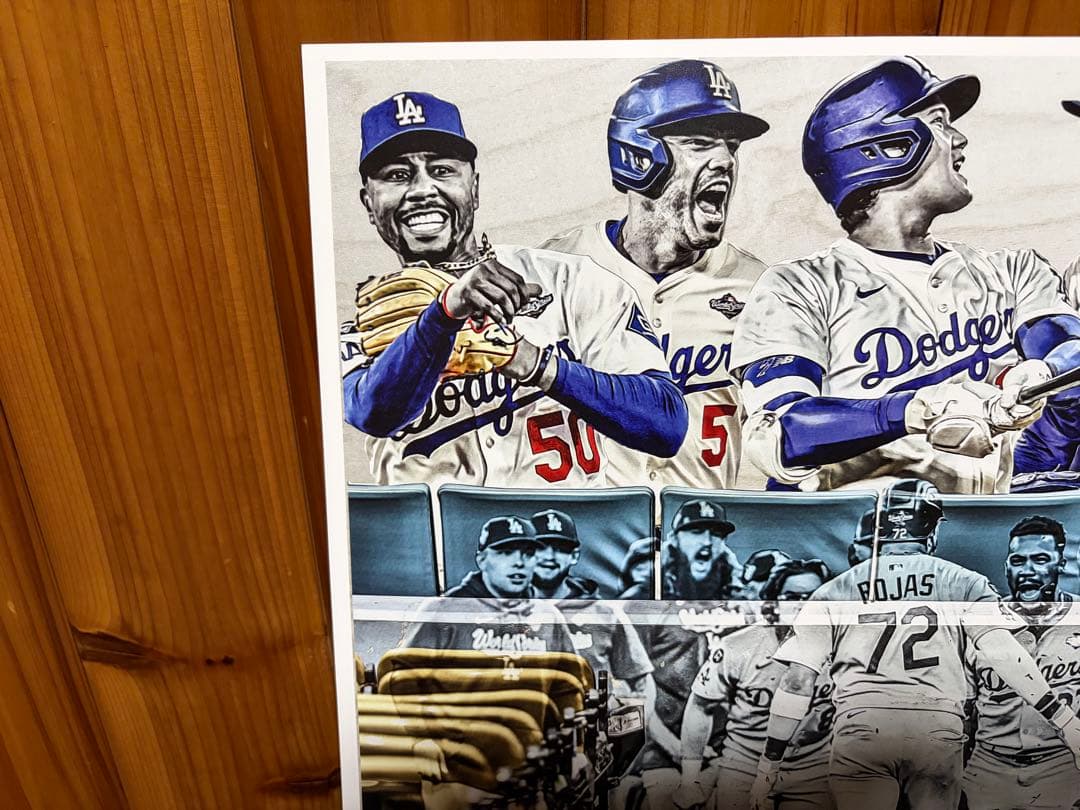 大谷翔平×Lauren Taylor 【限定】　ドジャースチャンピオンtopps