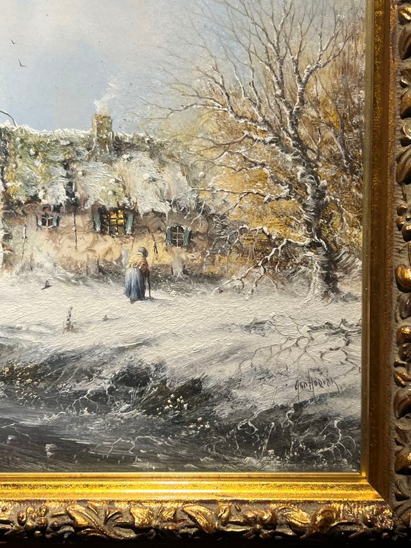 写実画　リアリズム　肉筆画　油彩