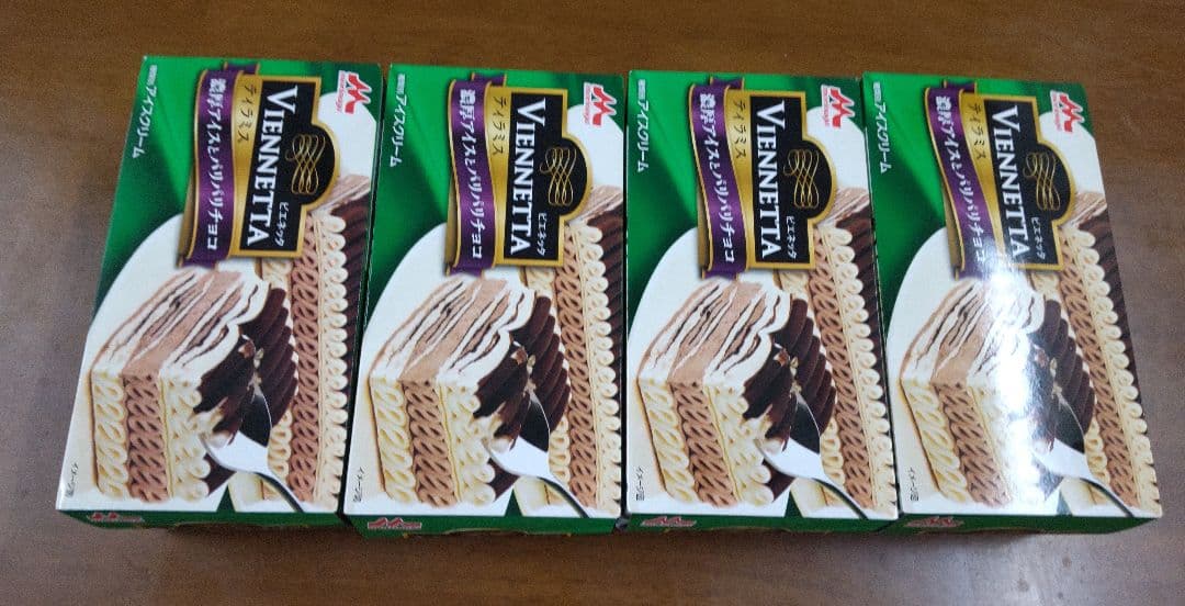【新品未開封】ヴィエネッタ ビエネッタ ティラミス アイス 4個セット