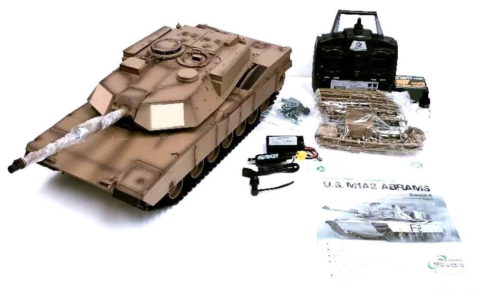 1/16サイズ戦車ラジコン　USエイブラムス　ヘンロン3918-1基板7.0