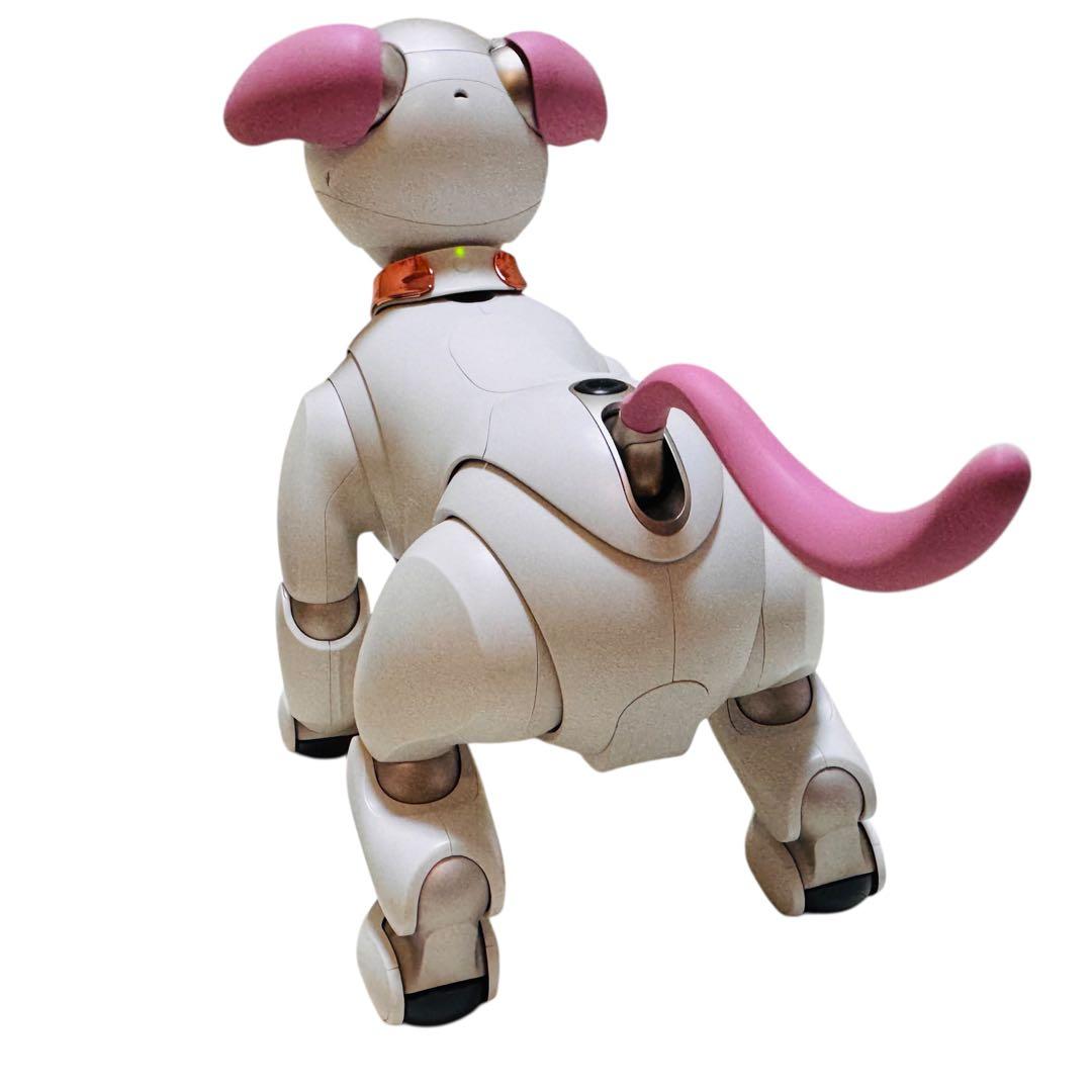 美品　ソニー aibo アイボ ERS-1000 耳＆しっぽ サクラ 首輪2色