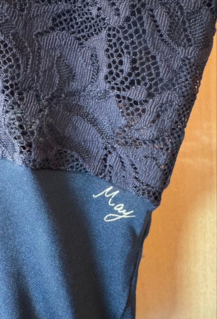 チャコット　永久メイ　コラボ　黒　バレエレオタード　ジュニア　150