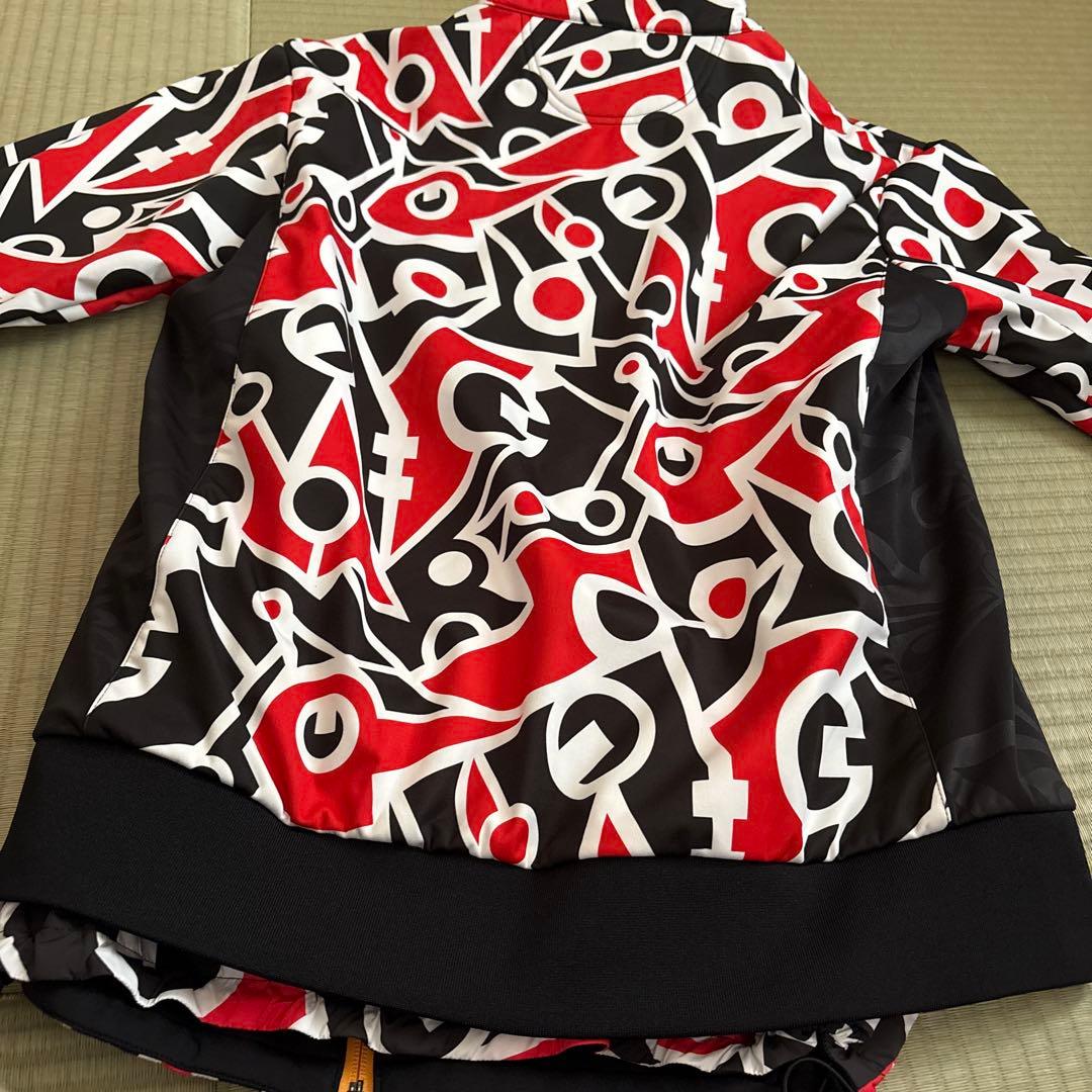 L L LOUDMOUTH グラフィックジップアップジャンパー