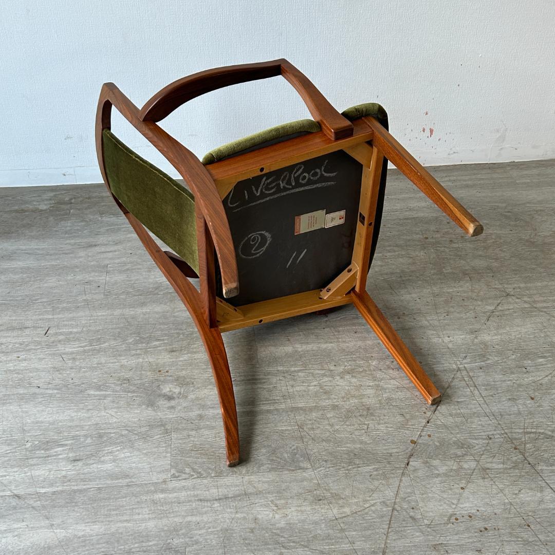 イギリス アンティーク家具 アーム チェア 1980年頃 876A