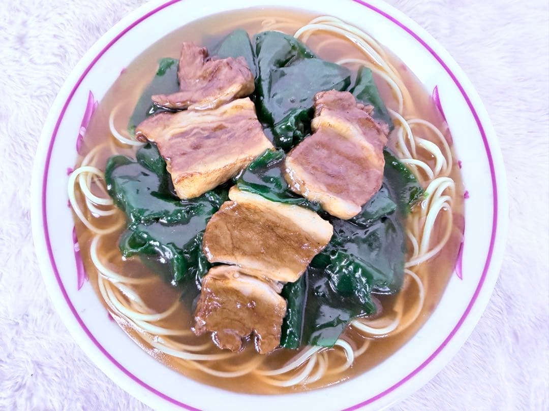貴重♪食品サンプル スタミナラーメン 直径約21.5cm 昭和町中華
