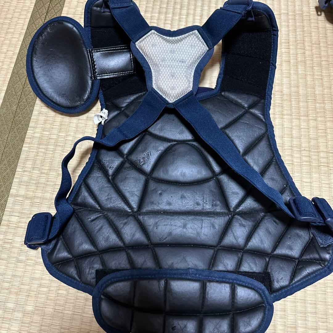 Mizuno キャッチャー防具セット ネイビー