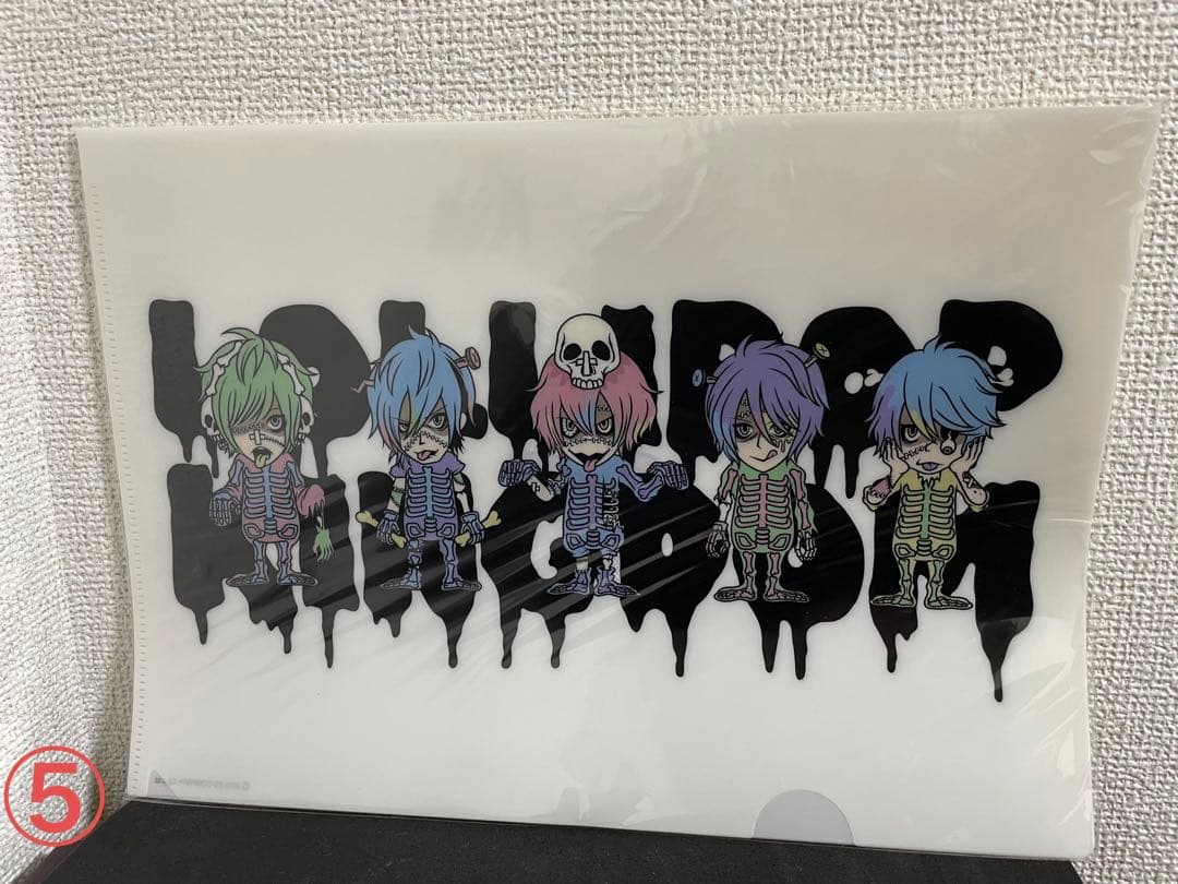 SuGグッズ確認用5　クリアファイル5種