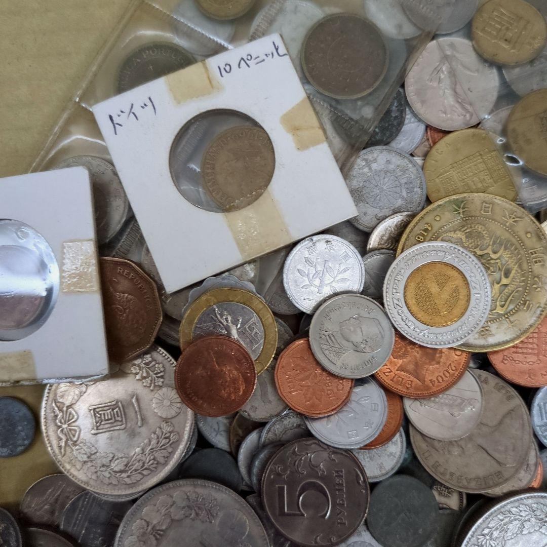 旧貨幣　古銭　雑銭　一円銀貨　まとめ