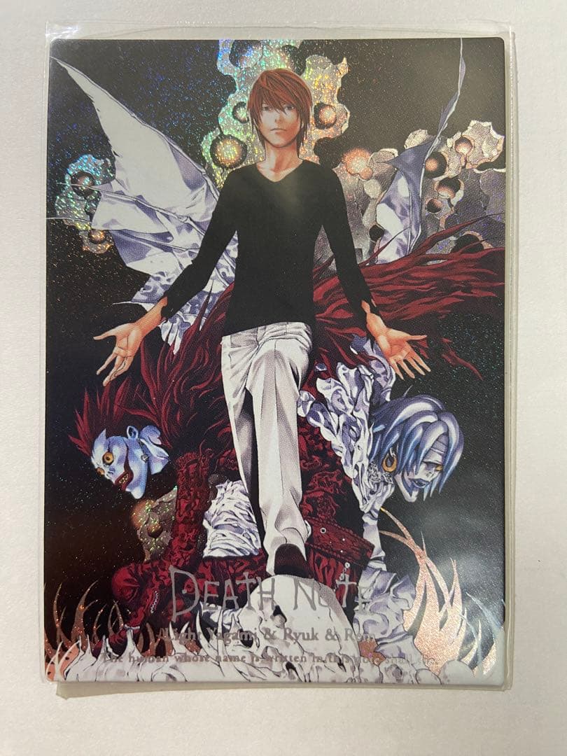 デスノート　スペシャルレアカード　夜神月　L エル　弥 海砂　リューク　レム