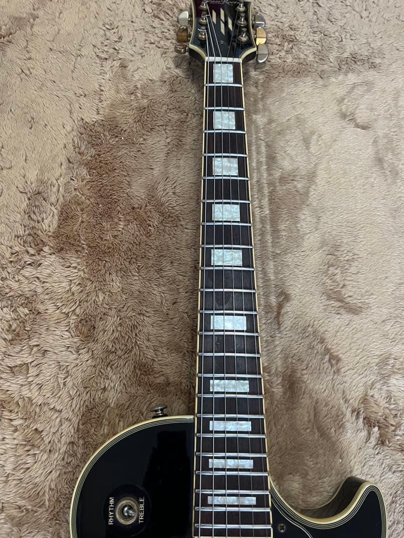 【調整済】Grassroots ESP レスポール　カスタム　エレキギター　黒