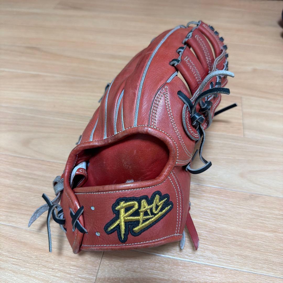 ラグデリオンレッド 硬式外野グローブ