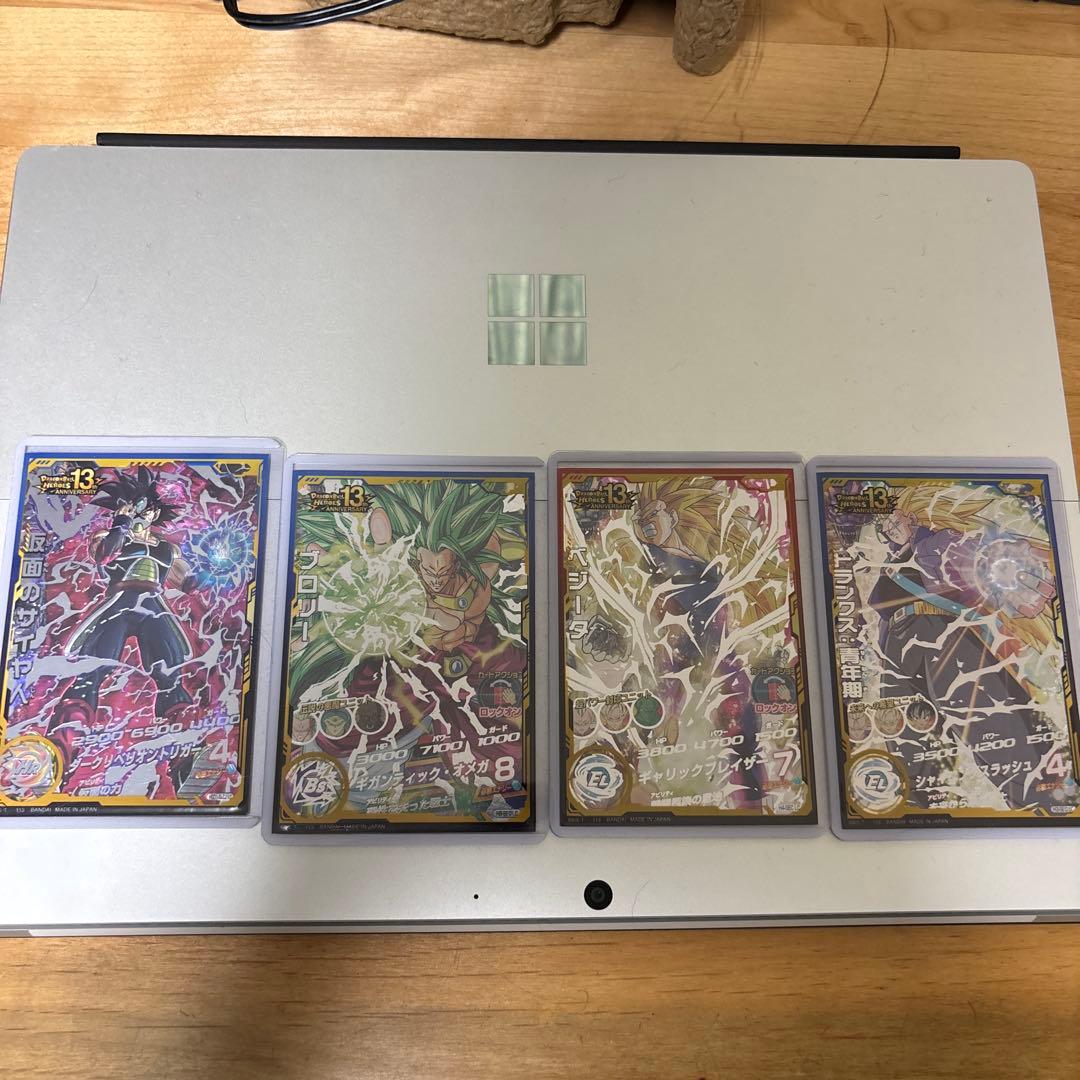 ドラゴンボールヒーローズ　mm5 lc4点セット