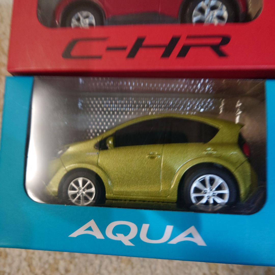 トヨタ　プルバックカーセット COROLLA C-HR PASSO AQUA