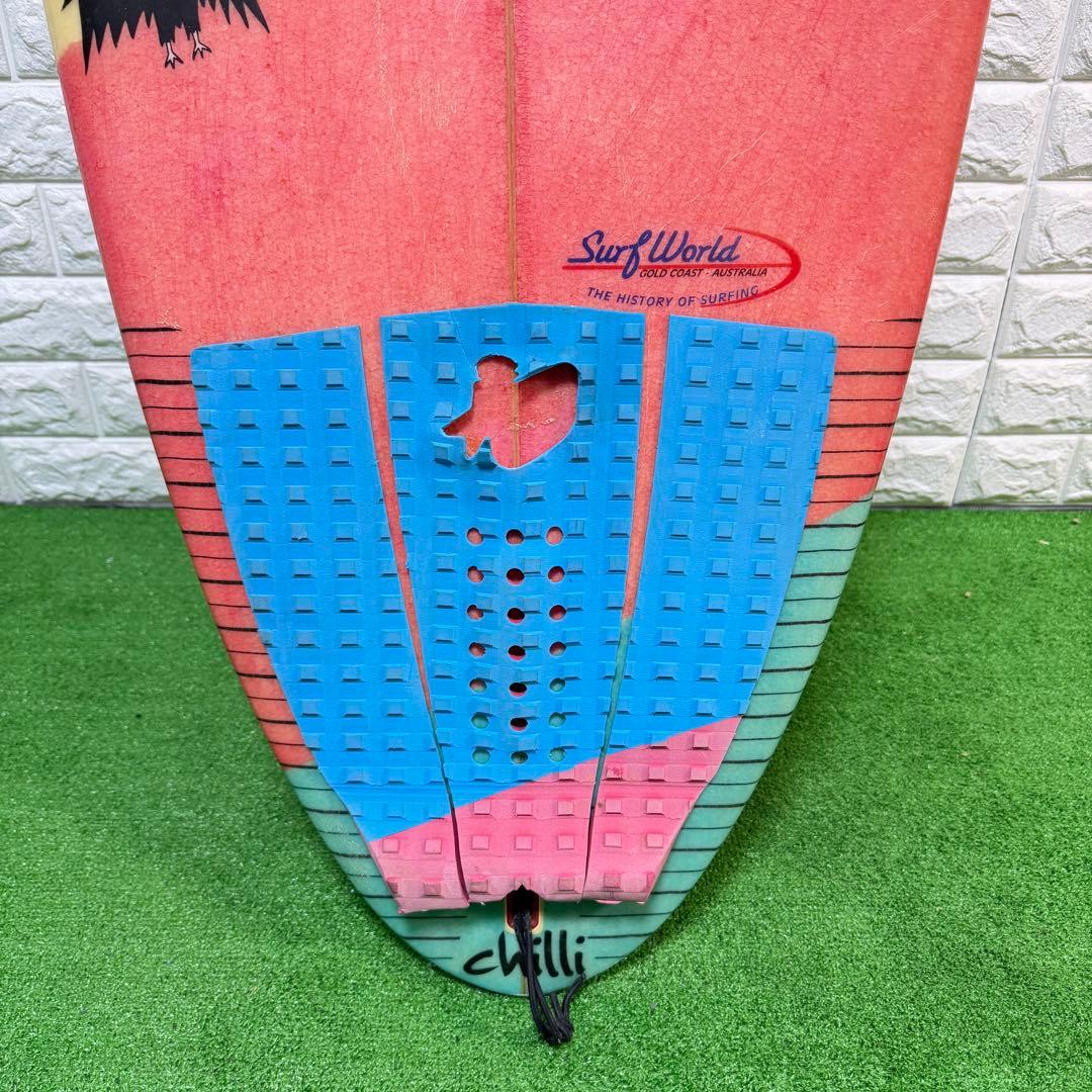 激レア　chilli ショートボード　5’7ft RAREBIRD クアッド