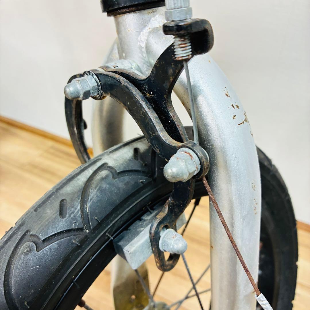 【廃盤/希少カラー】へんしんバイク　14インチ ブラック　子供用自転車