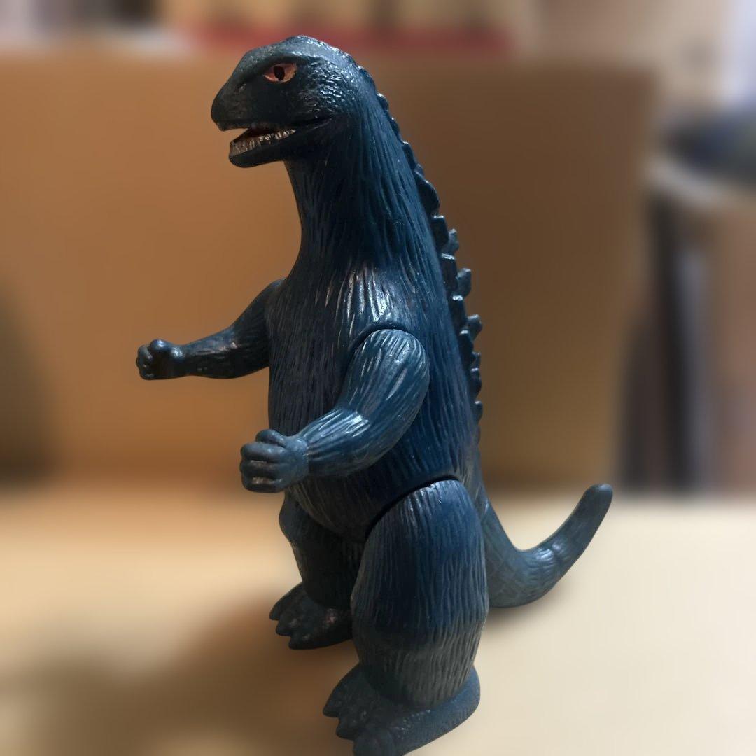 ゴジラ ソフビ　ブルマァク　当時物　約23cm