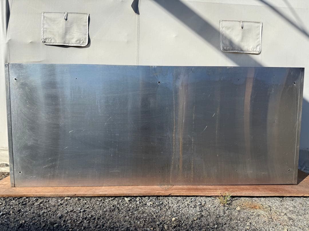 【O-1883】吊戸棚 スチール製 厨房機器 収納棚 業務用