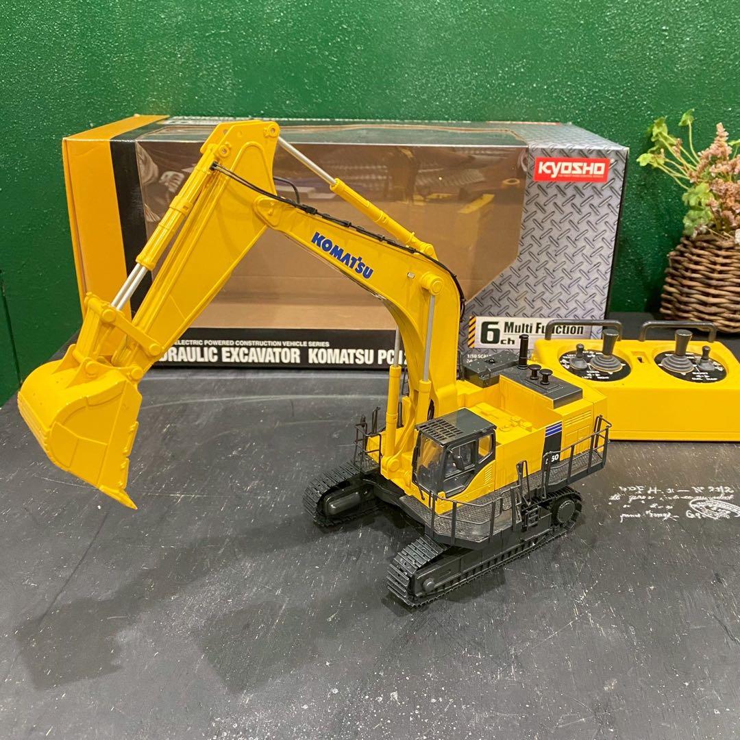 ダ*ル様 希少 レア ラジコン 油圧ショベルKOMATSU PC1250−8