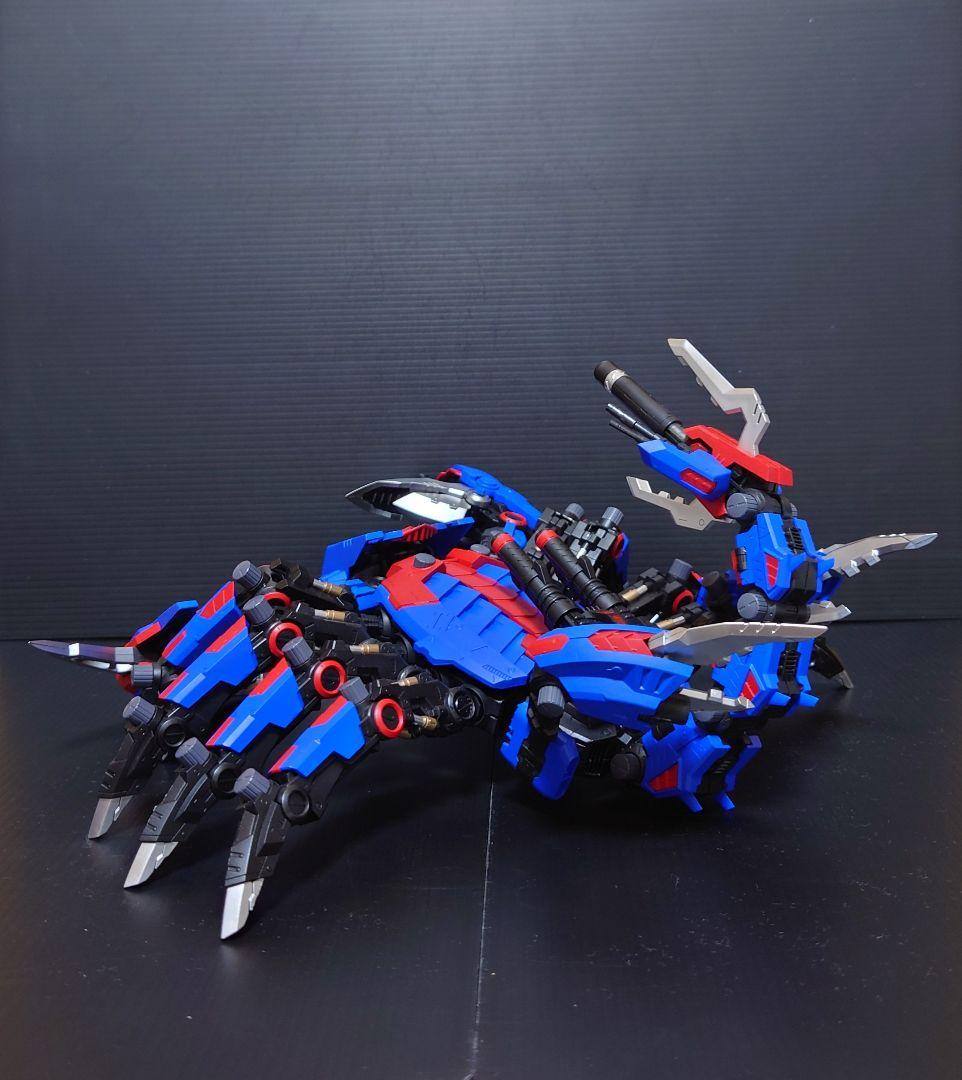 ゾイド HMM デススティンガー（塗装済み、完成品）【箱、説明書付き】