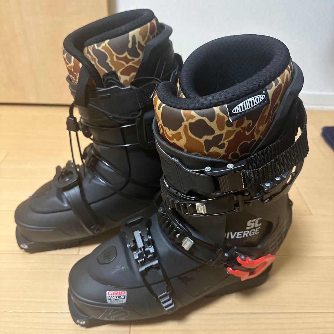 K2 Diverge SC 2023 スキーブーツ 26.5cm ブラック FT