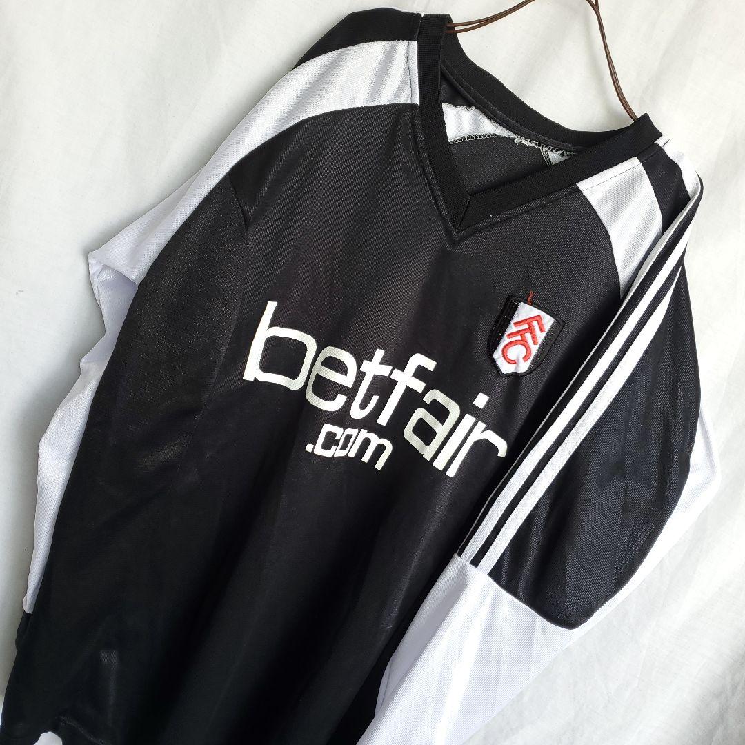 イングランド フルハム プレミアリーグ ユニフォーム 長袖 ゲームシャツ