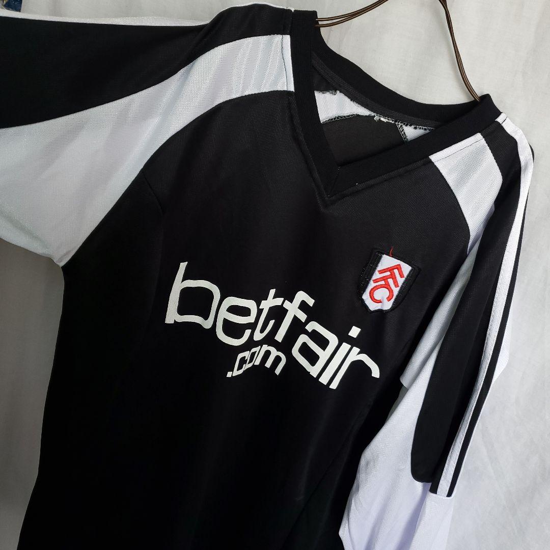 イングランド フルハム プレミアリーグ ユニフォーム 長袖 ゲームシャツ