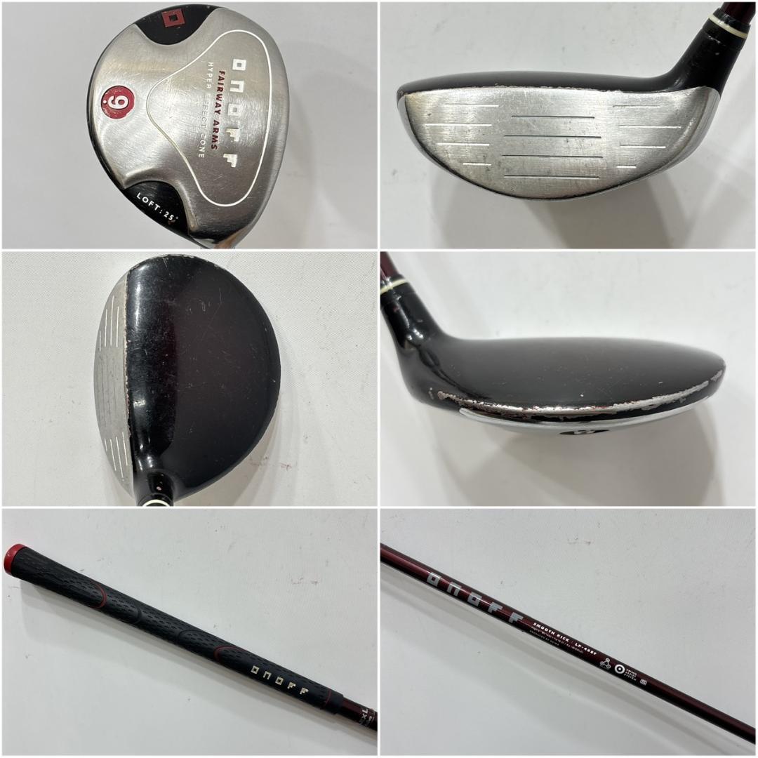 レディース右利き初心者用　オノフ　ONOFF　ゴルフクラブセット　W-2559