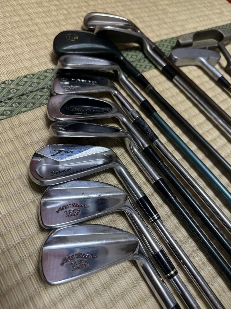 ゴルフアイアン12本 多ブランド All Star/Z765