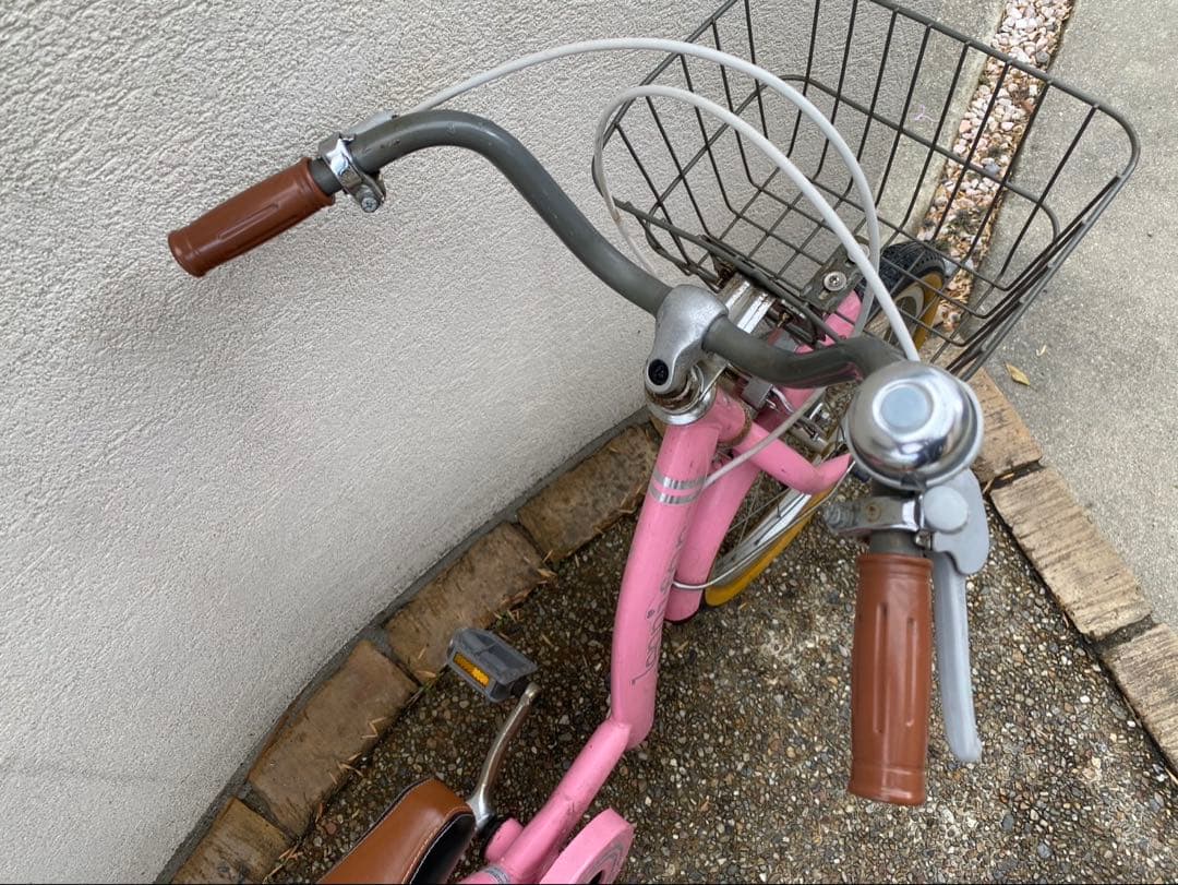 子供用自転車　ピンク　18インチ　愛知県引き取り