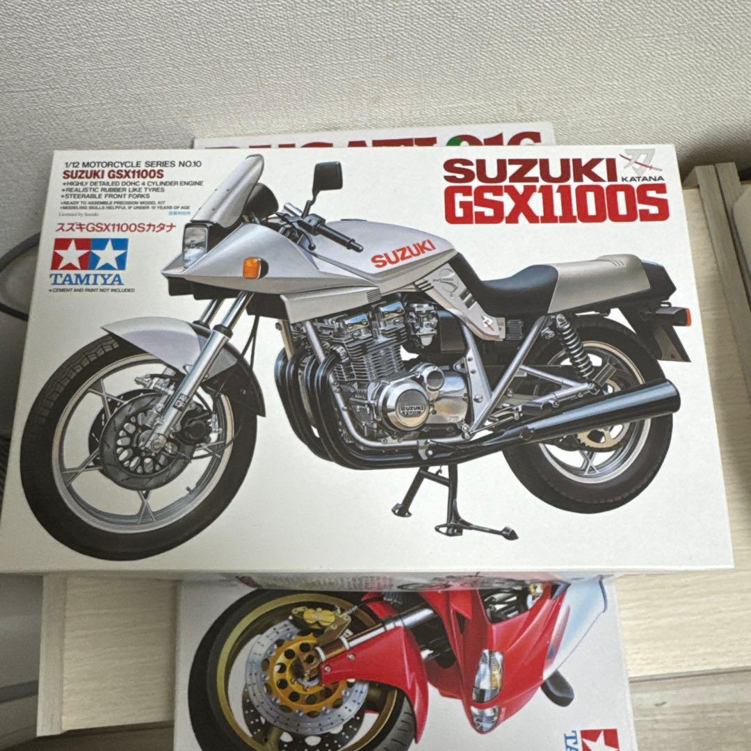３台セットTAMIYA DUCATI 916 SUZUKI GSX1100S