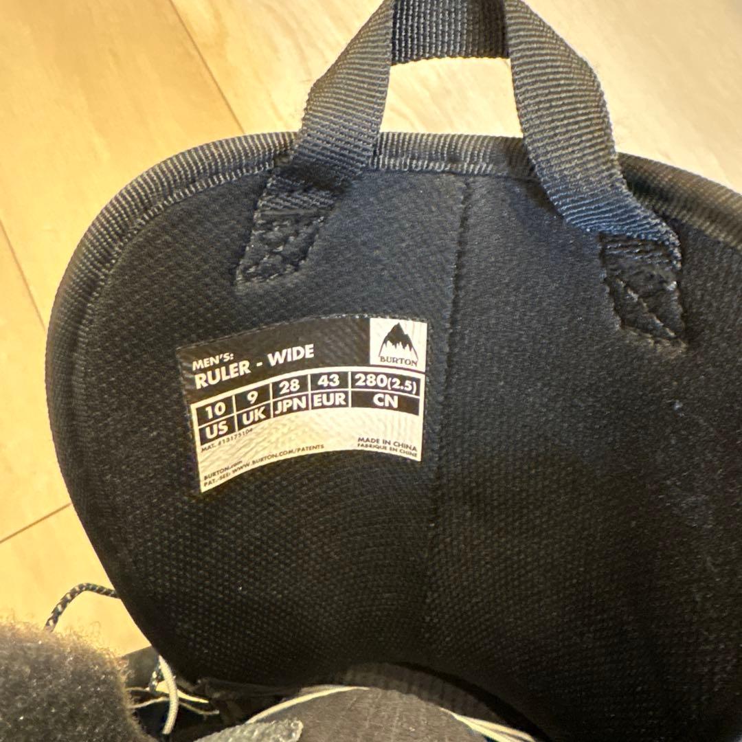 BURTON スノーボードブーツ 黒/