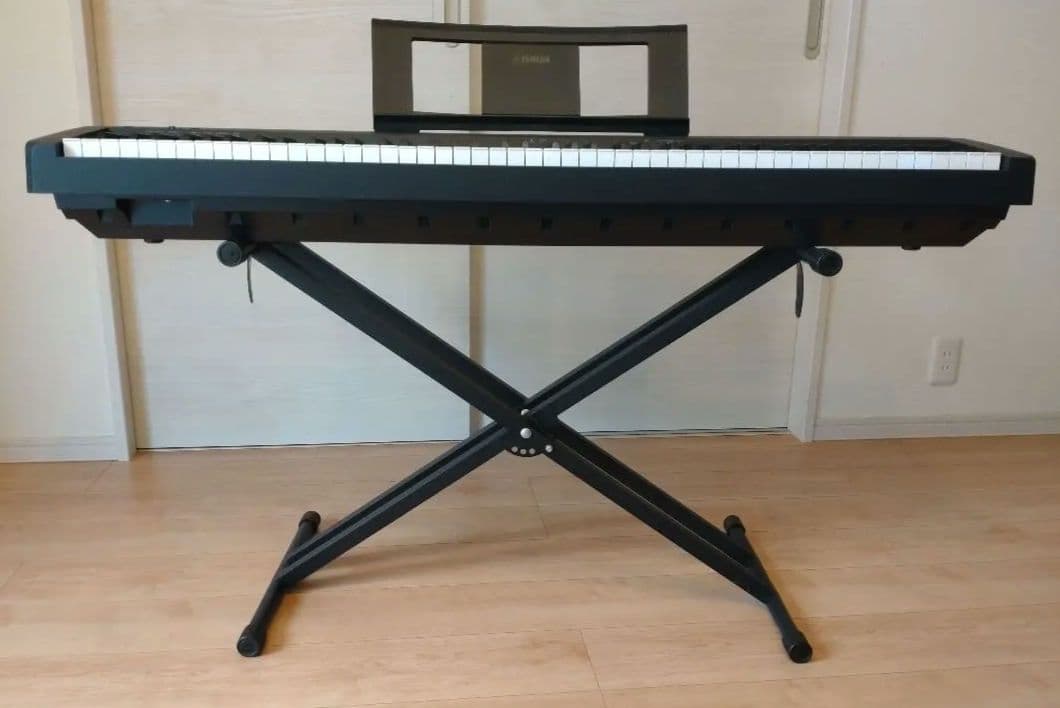 【手渡し限定】2021年製 ヤマハ P-45B Xスタンド イス 一式