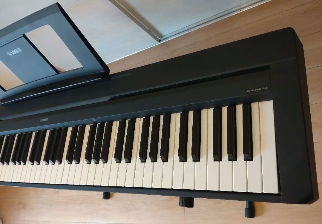 【手渡し限定】2021年製 ヤマハ P-45B Xスタンド イス 一式