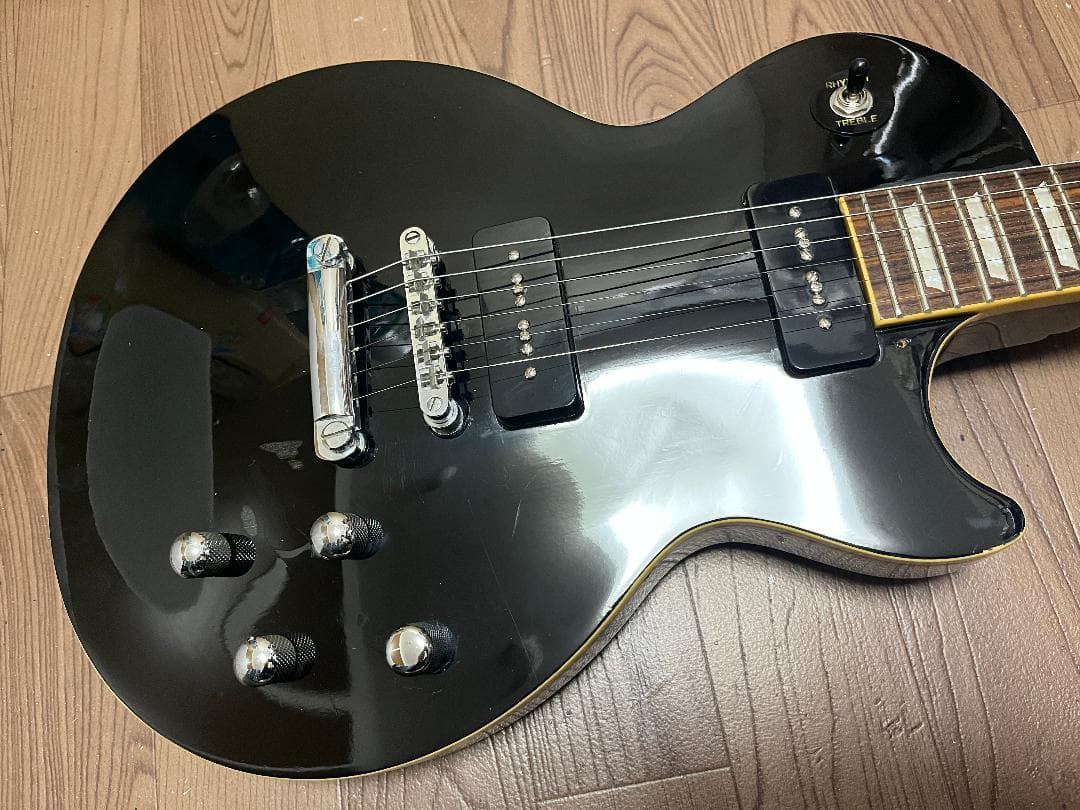 epiphone Les Paul Standerd 黒 P-90