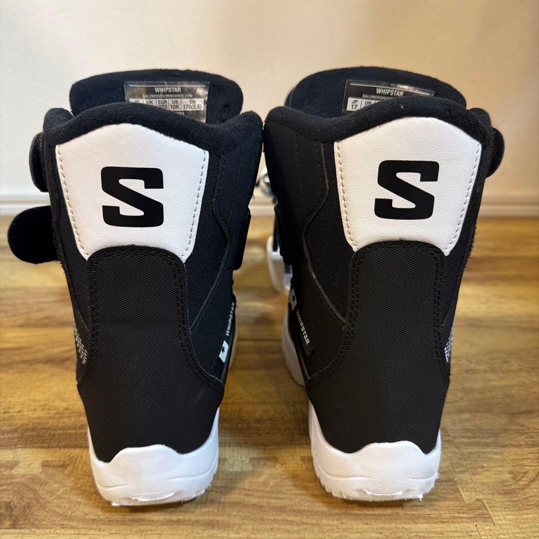 SALOMON キッズスノボブーツ(17cm)ビンディング(xsmall)セット
