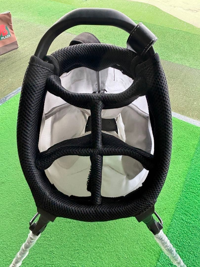 new balance キャディバッグ ホワイト/ブラック