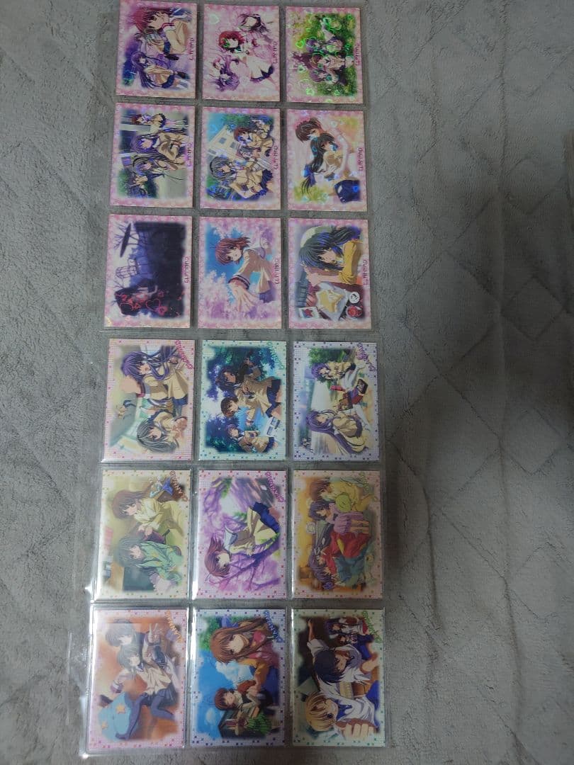 959.CLANNAD トレーディングカード全84種フルコンプリートセット+PR