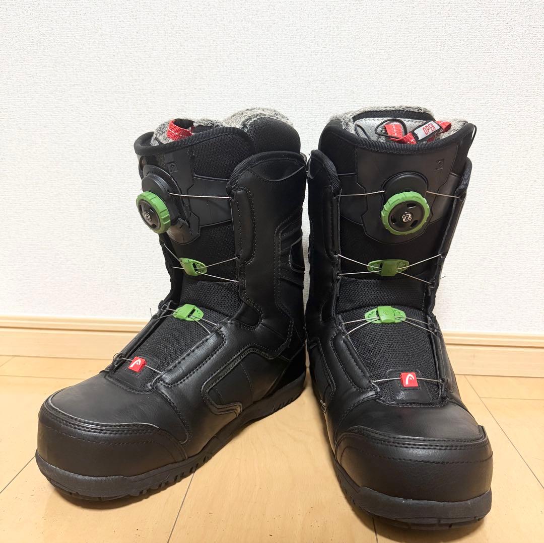HEAD スノーボードブーツ BOA ダイヤル式 ブラック 29cm