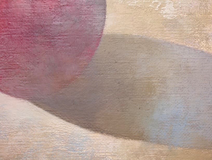 真作　吉中裕也 Still life (林檎) 3F 油絵静物