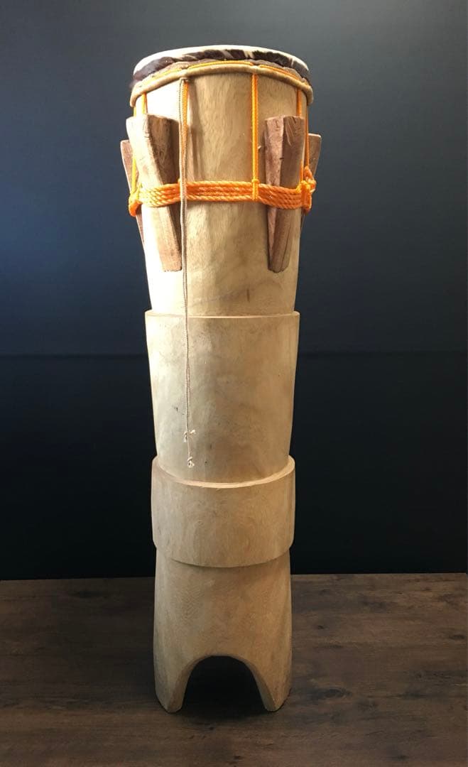 高さ　112cm 民族楽器　ヴィンテージ　レア　打楽器　太鼓　民族