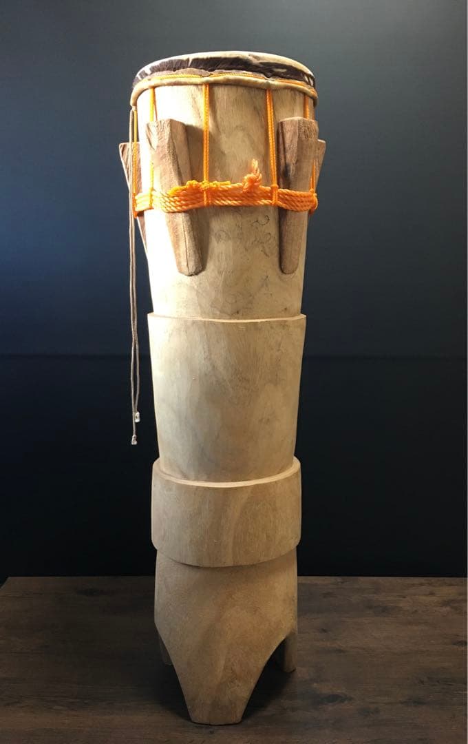 高さ　112cm 民族楽器　ヴィンテージ　レア　打楽器　太鼓　民族